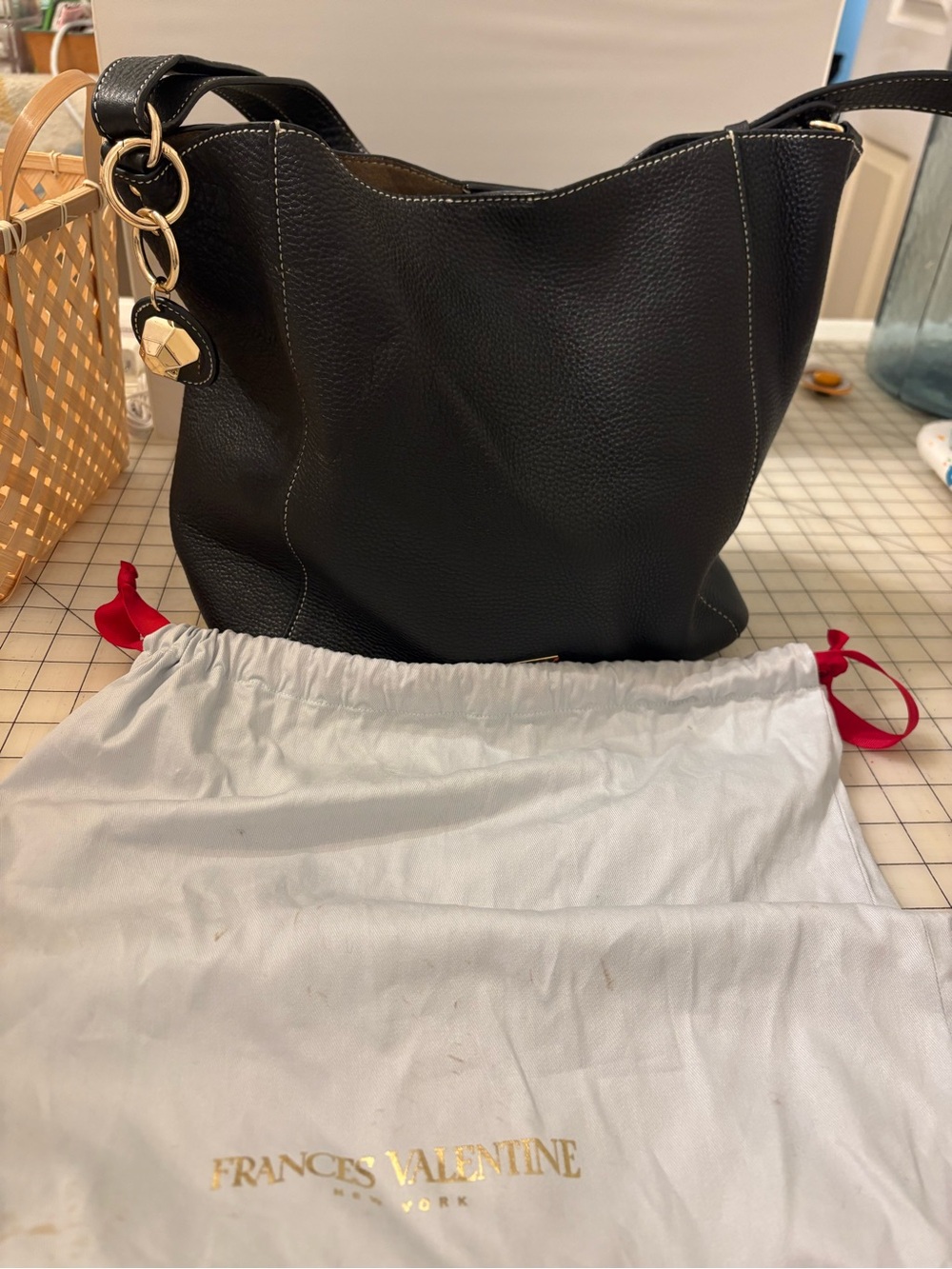 Francis Valentine Black Bag. - Picture 3 of 16